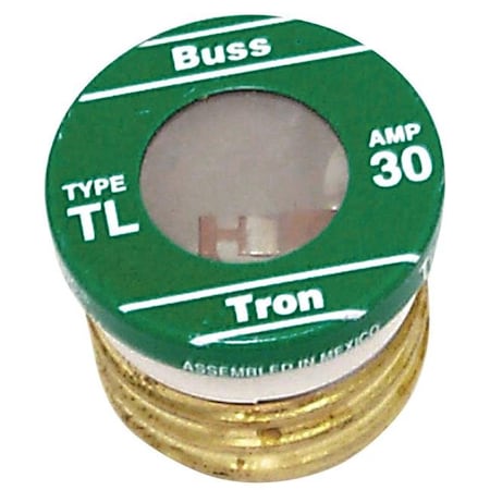 Eaton Bussmann Bussmann - Cooper TL-30PK4 4 Count 30 Amp Time Delay Plug Fuses TL-30PK4